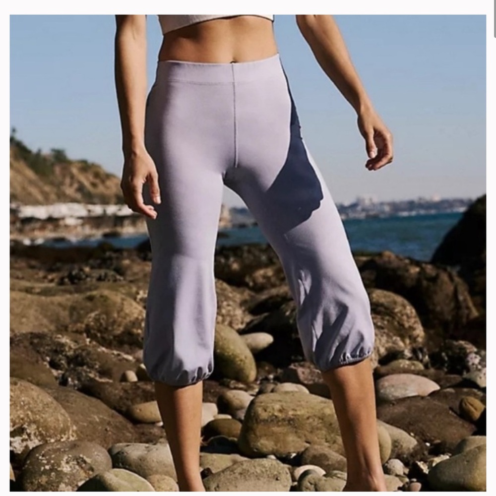 Free People Movement Let's Bounce Cropped Pants